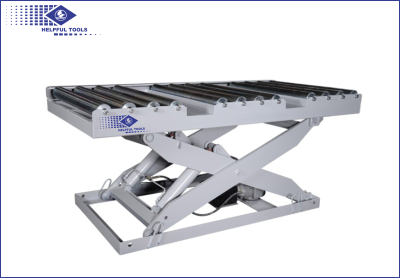 HLT2513-7 3T Double powered roller lifting table