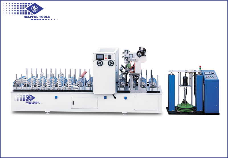 HZ650BW-PUR PUR Adhesive Clapboard Wrapping Machine