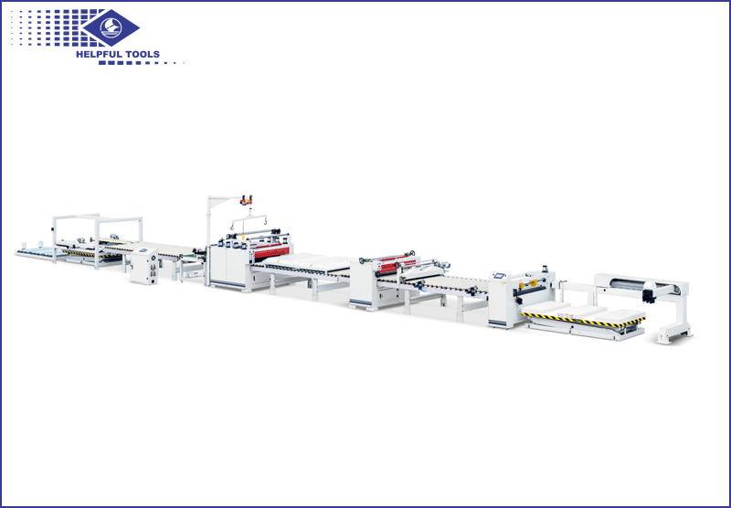 HG1350A Automatic Paper&amp;PVC sticking machine line(32.5M)
